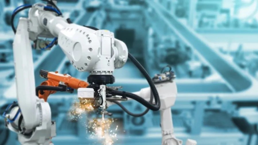 Welding Simulation - Incredible Geometric Background - Full HD